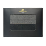 Barbary & Oak Denim Apron With Leather Detail