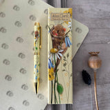 Alex Clark Ballpoint Pen - Field Mouse And Flowers
