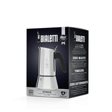 Bialetti Venus Induction 4-Cup Stainless Steel Italian Coffee Pot - Silver