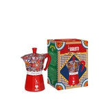 Bialetti X Dolce & Gabbana Sicilian 6-Cup Moka Express Italian Coffee Pot