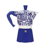 Bialetti X Dolce Gabbana Blu Mediterraneo 6-Cup Moka Express Italian Coffee Pot