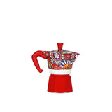Bialetti X Dolce Gabbana Sicilian 3-Cup Moka Express Italian Coffee Pot