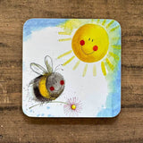 Alex Clark Coaster - Bee Happy