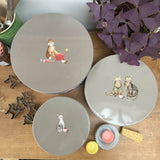 Alex Clark Set Of 3 Cake Tins - Marvellous Moggies