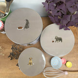Alex Clark Set Of 3 Cake Tins - Delightful Dogs