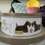 Alex Clark Set Of 3 Cake Tins - Delightful Dogs