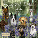 Alex Clark 2026 Calendar - Delightful Dogs