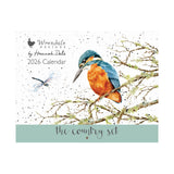 Wrendale Designs by Hannah Dale 2026 Landscape Calendar - The Country Set