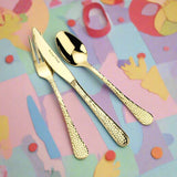 Arthur Price Champagne Avalon Childrens Stainless Steel Cutlery Set - 3-Piece