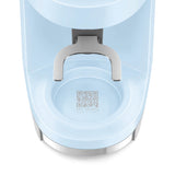 Smeg 50's Style Retro CGF03PBUK Coffee Grinder - Pastel Blue