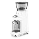 Smeg 50's Style Retro CGF03WHUK Coffee Grinder - White