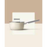 Smeg Cookware 24cm Glass & Steel Lid