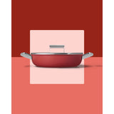 Smeg Cookware 24cm Glass & Steel Lid