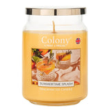 Wax Lyrical Colony Large Scented Candle Jar - Summertime Splash