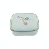 Wrendale Designs by Hannah Dale Embroidered Accessory Case - Wisteria Wishes - Hummingbird