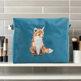 Wrendale Designs by Hannah Dale Embroidered Cosmetic Bag - Daydreamer - Fox