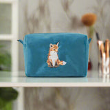 Wrendale Designs by Hannah Dale Embroidered Make Up Bag - Daydreamer - Fox
