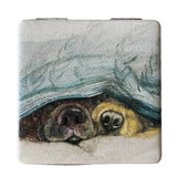 Alex Clark Vegan Leather Compact Mirror - Snouts