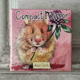 Alex Clark Vegan Leather Compact Mirror - Herbert