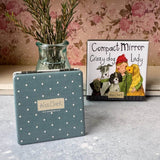 Alex Clark Compact Mirror - Crazy Dog Lady