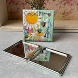 Alex Clark Compact Mirror - Sunny Bees