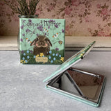 Alex Clark Compact Mirror - Bramble