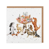 Wrendale Designs by Hannah Dale Card - Sunday Lunch - Dog