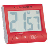 Kitchencraft ColourWorks Electronic Timer - Assorted Colours