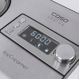 Caso Design 3298 IceCreamer 2-in-1 Ice Cream & Yoghurt Maker - Stainless Steel