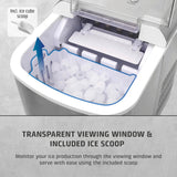 Caso Design IceChef Pro Ice Cube Maker - Silver