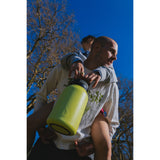 Chilly's Series 2 Big Mouth 4-Litre Water Bottle - Limelite Fleck