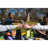 Chilly's Series 2 Big Mouth 4-Litre Water Bottle - Limelite Fleck