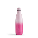 Chilly's Gradient 500ml Reusable Water Bottle - Rose Blush