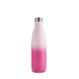 Chilly's Gradient 500ml Reusable Water Bottle - Rose Blush