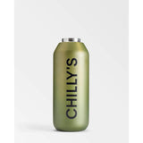 Chilly's Series 2 500ml Flip Reusable Water Bottle - Ombre Moss