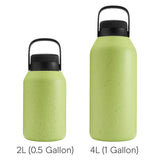 Chilly's Series 2 Big Mouth 4-Litre Water Bottle - Limelite Fleck