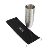 Chilly's Stainless Steel 300ml Set of 4 Stackable Cups