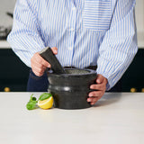 Cole & Mason Worcester Black Granite Pestle & Mortar - 18cm