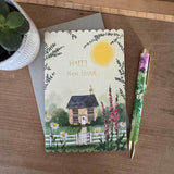 Alex Clark Doodles Card - New Home - Cottage