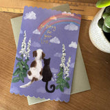 Alex Clark Doodles Card - Sympathy - Rainbow