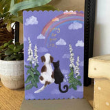 Alex Clark Doodles Card - Sympathy - Rainbow