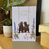 Alex Clark Doodles Card - Twins