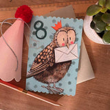 Alex Clark Doodles 8th Birthday Card