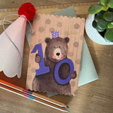 Alex Clark Doodles 10th Birthday Card