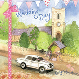 Alex Clark Doodles Card - Wedding Day - Church