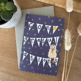 Alex Clark Doodles Card - Congratulations- Owl