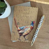 Alex Clark Doodles Card - Son Birthday - Pheasant