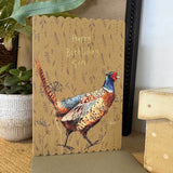 Alex Clark Doodles Card - Son Birthday - Pheasant