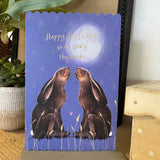 Alex Clark Doodles Card - Husband Birthday - Stargazers