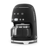 Smeg 50's Style Retro DCF02 Drip Filter Coffee Machine - Matte Black